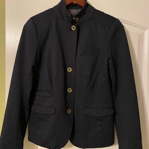 GAP Women's Navy Button-Up Blazer